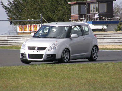 HP Racing ved testkørsel på Jyllandsringen